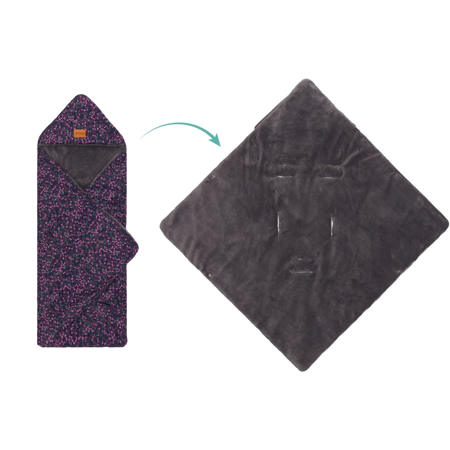 fillikid Winterfußsack Tanaga Blumen klein