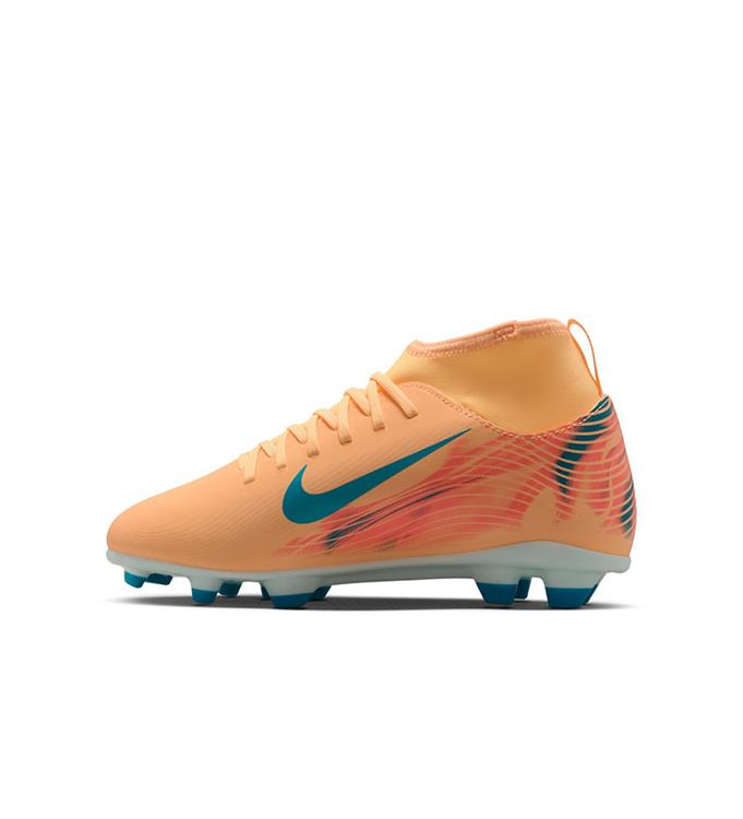 Nike JR SUPERFLY 10 CLUB KM FG/MG HF6283-801 MELON-TINT-NEO-TURQ-IGLOO