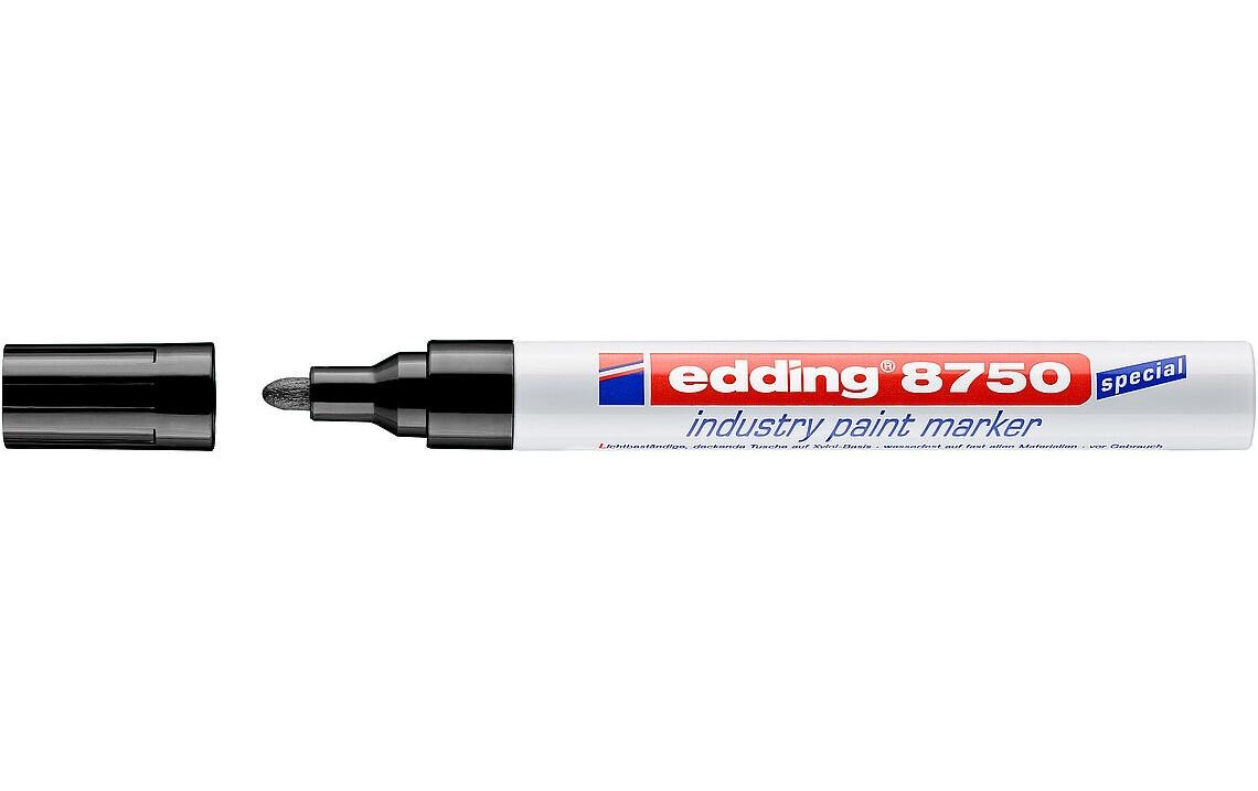Lackmarker Industrie 8750 Schwarz, 1 StückLackmarker Industrie 8750