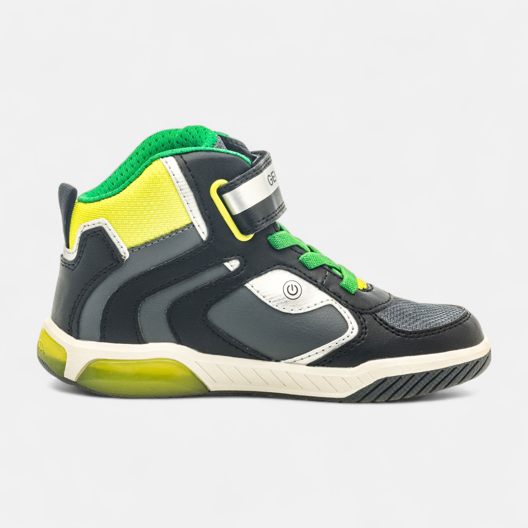 Baskets hautes Garçon vert