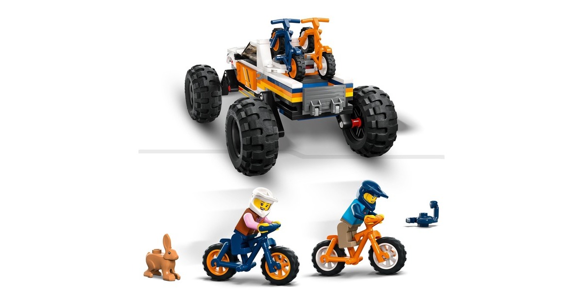 LEGOCity - 4x4 Terreinwagen avonturen Constructiespeelgoed  (60387)
