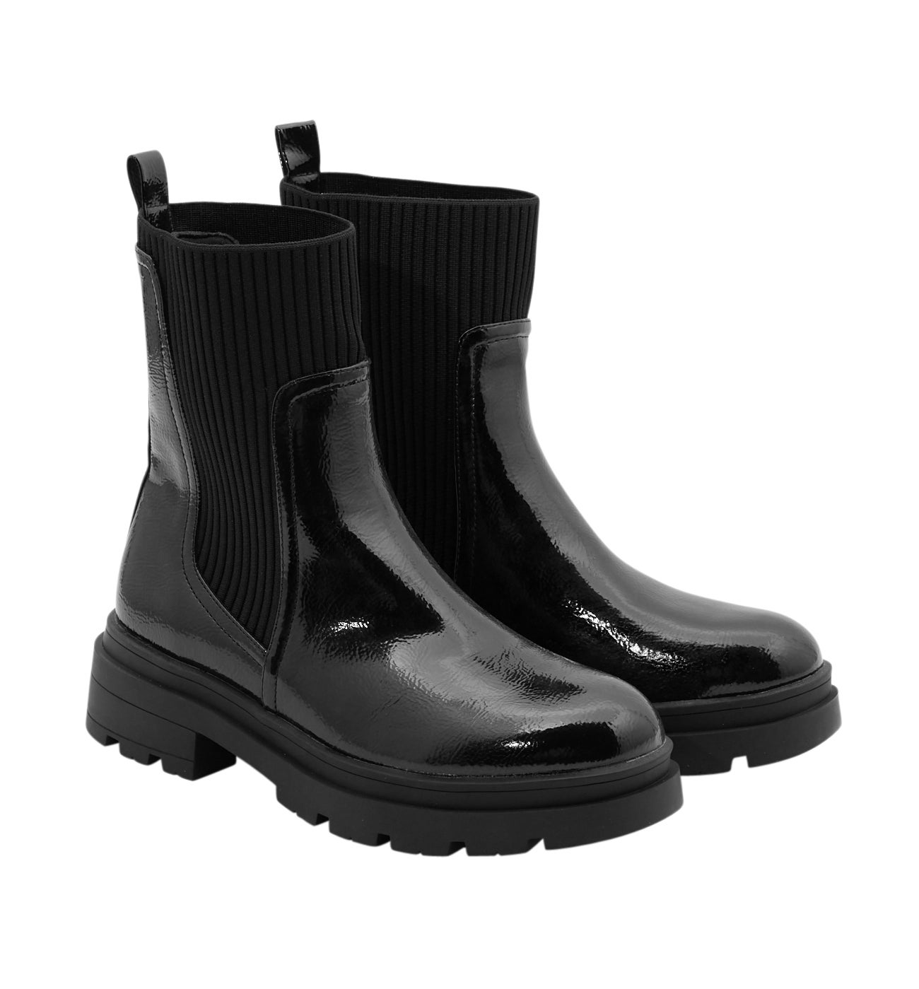 Boots à plateforme Femme - Noir