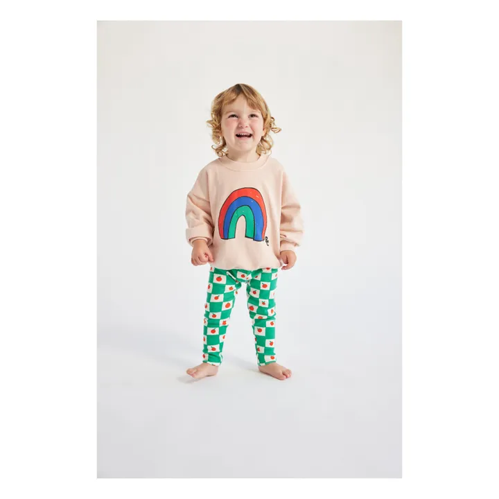 Bobo Choses Sweat Arc-en-Ciel | Rose pâle