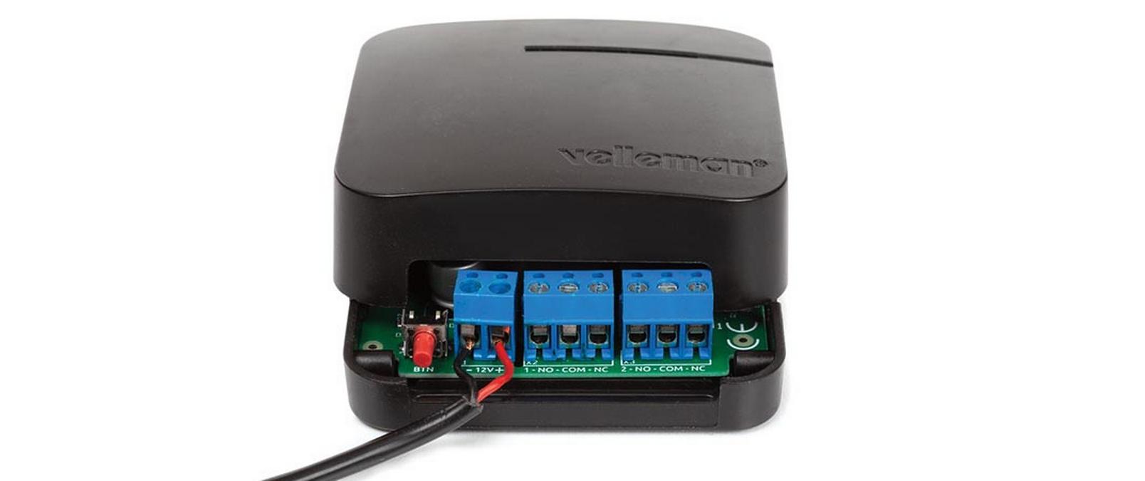Tuya RF 2-Kanal Schaltaktor Set mit FernbedienungFunk-Fernbedienung und Funk-Empfänger mit Tuya Integration, Garagentor Steuerung, Bewässerungssteuerung, Lichtsteuerung