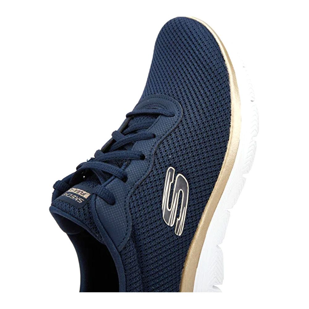 Skechers FLEX APPEAL 4.0-BRILLIANT VIE - Chaussures training Femme navy/gold