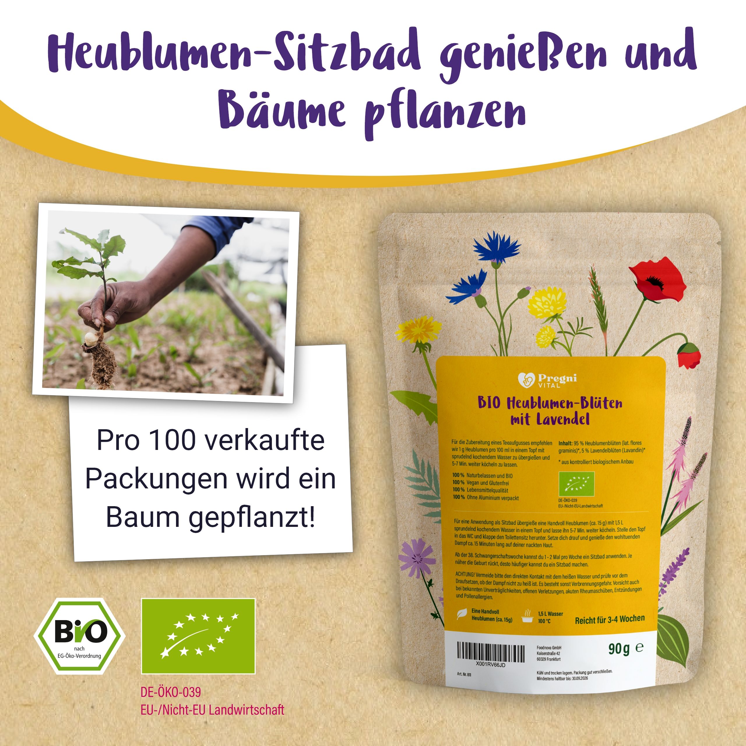 Heublumen Sitzbad - von PregniVital®