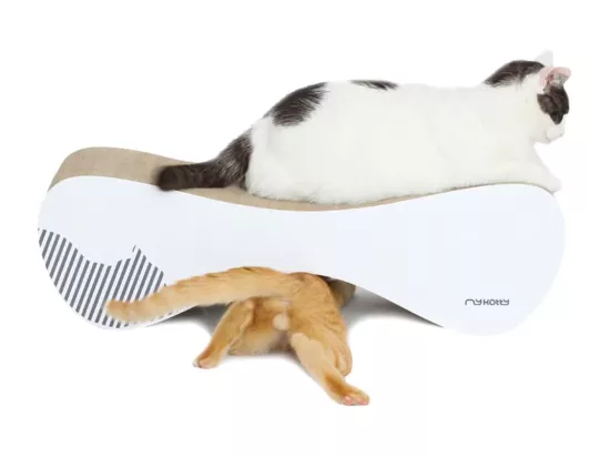 Griffoir pour chats VIGO 71 x 25 x 21 cm Blanc 3084