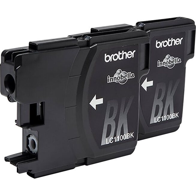 Twin Pack Jet d'encre Noire LC1100BKBP2
