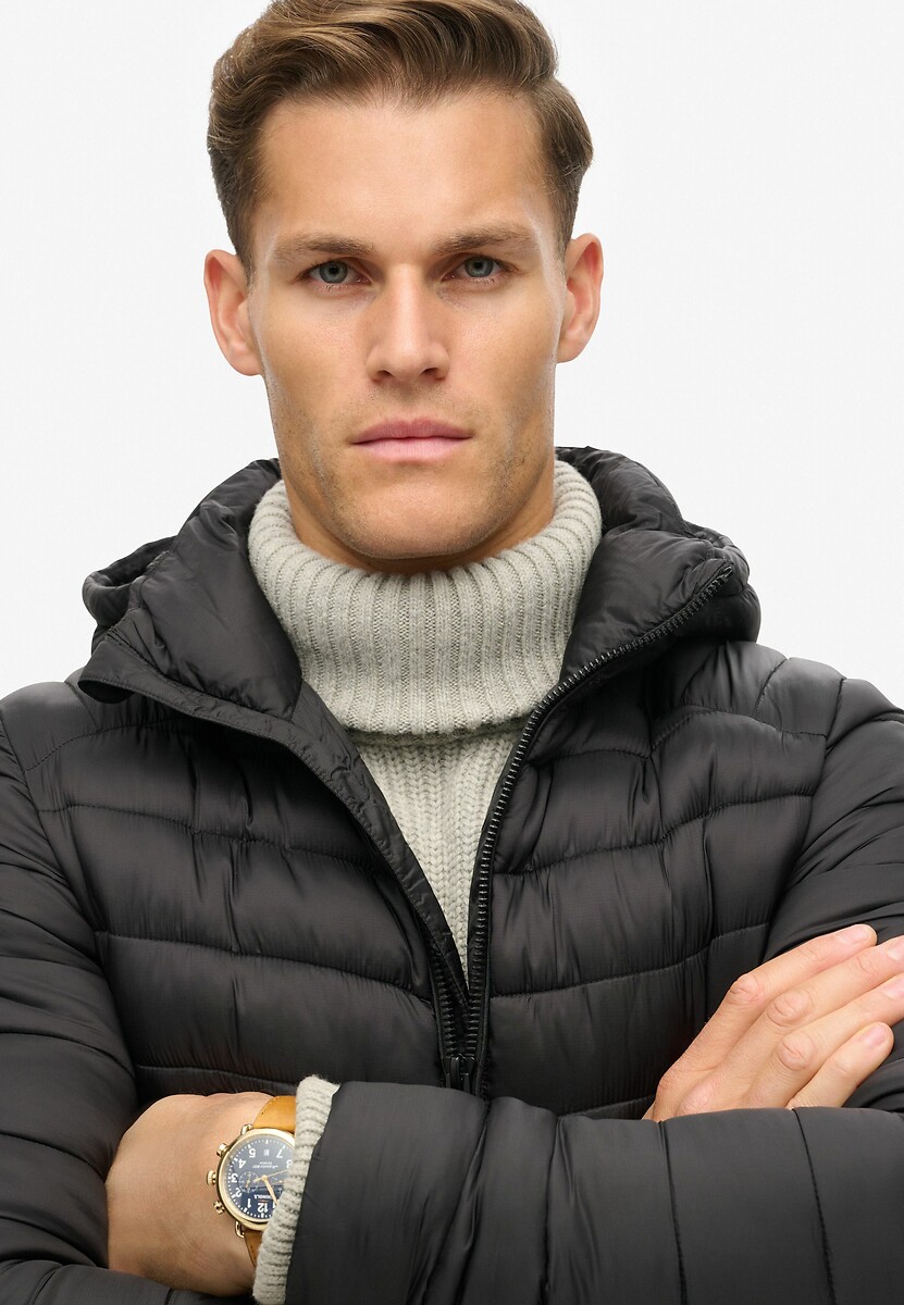Jaqueta de plumas SUPERDRY com capuz esportivo