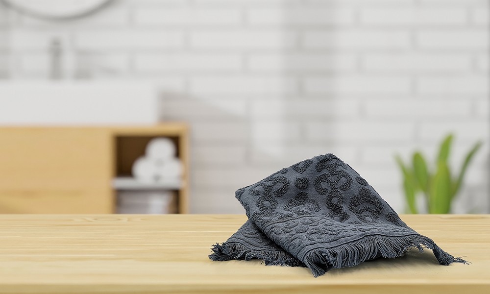 MT Clothes SERV_JACQ_FRANG_00 - Serviette JACQUARD à franges