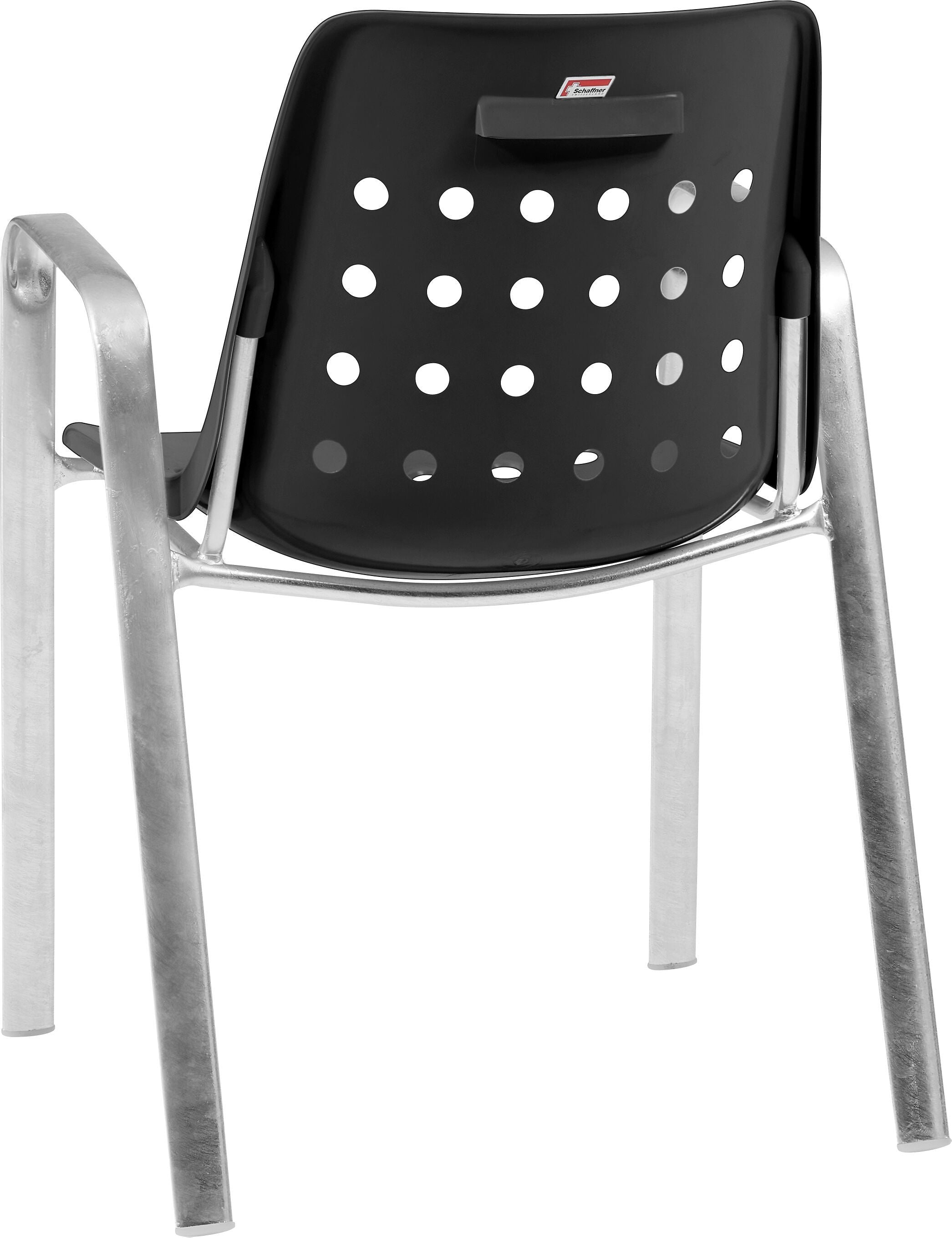 Schaffner BERMUDA Stuhl - Anthrazit / B: 55.0 cm x T: 63.0 cm x H: 79.0 cm