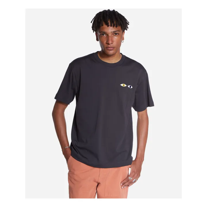 Olow T-shirt Different Coton Bio | Gris anthracite