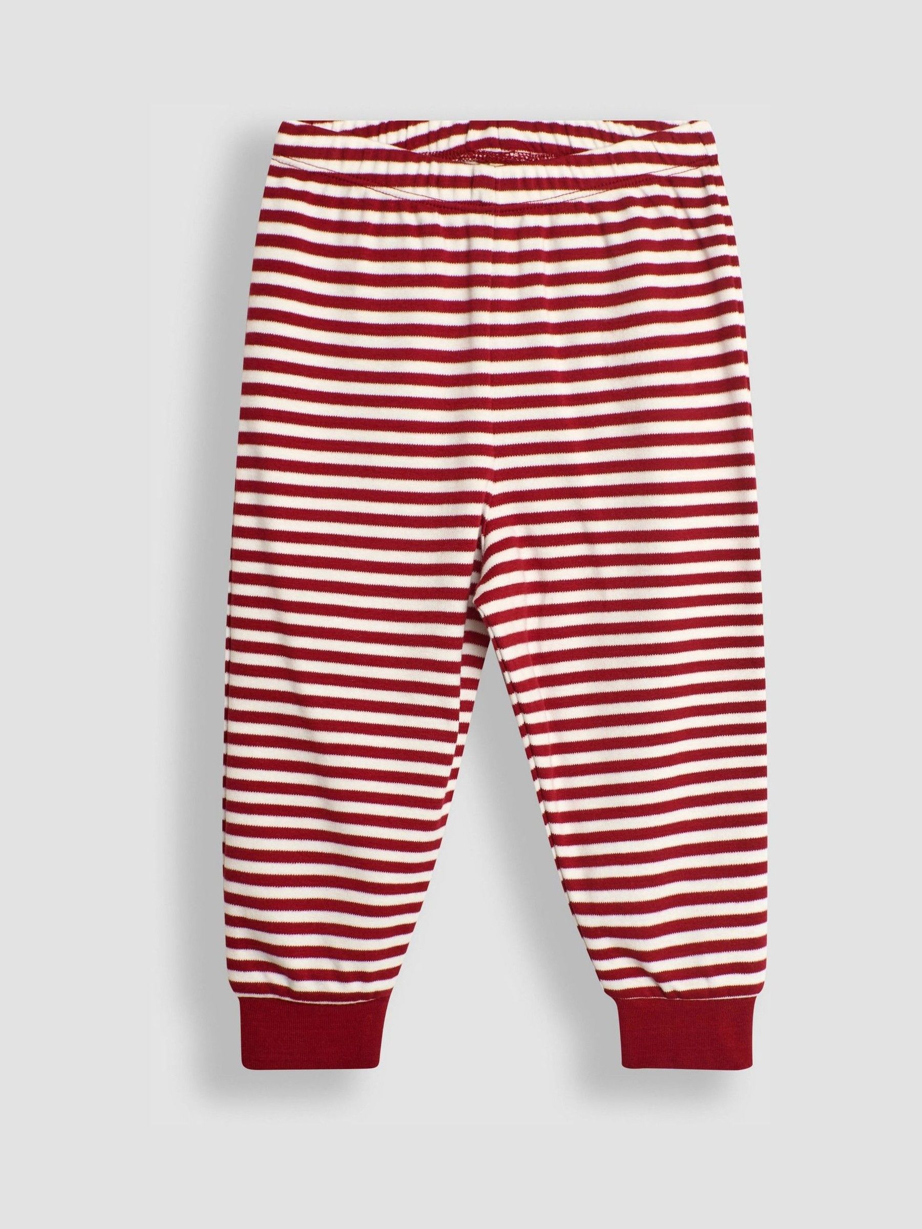 JoJo Maman Bébé - Jersey kerstpyjama met elf