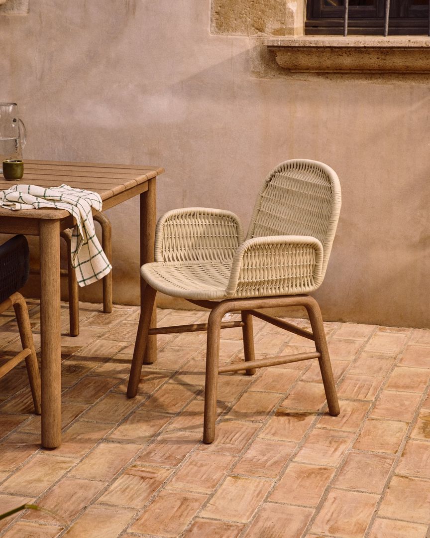 Kave Home   Alipa Tuin Armstoel