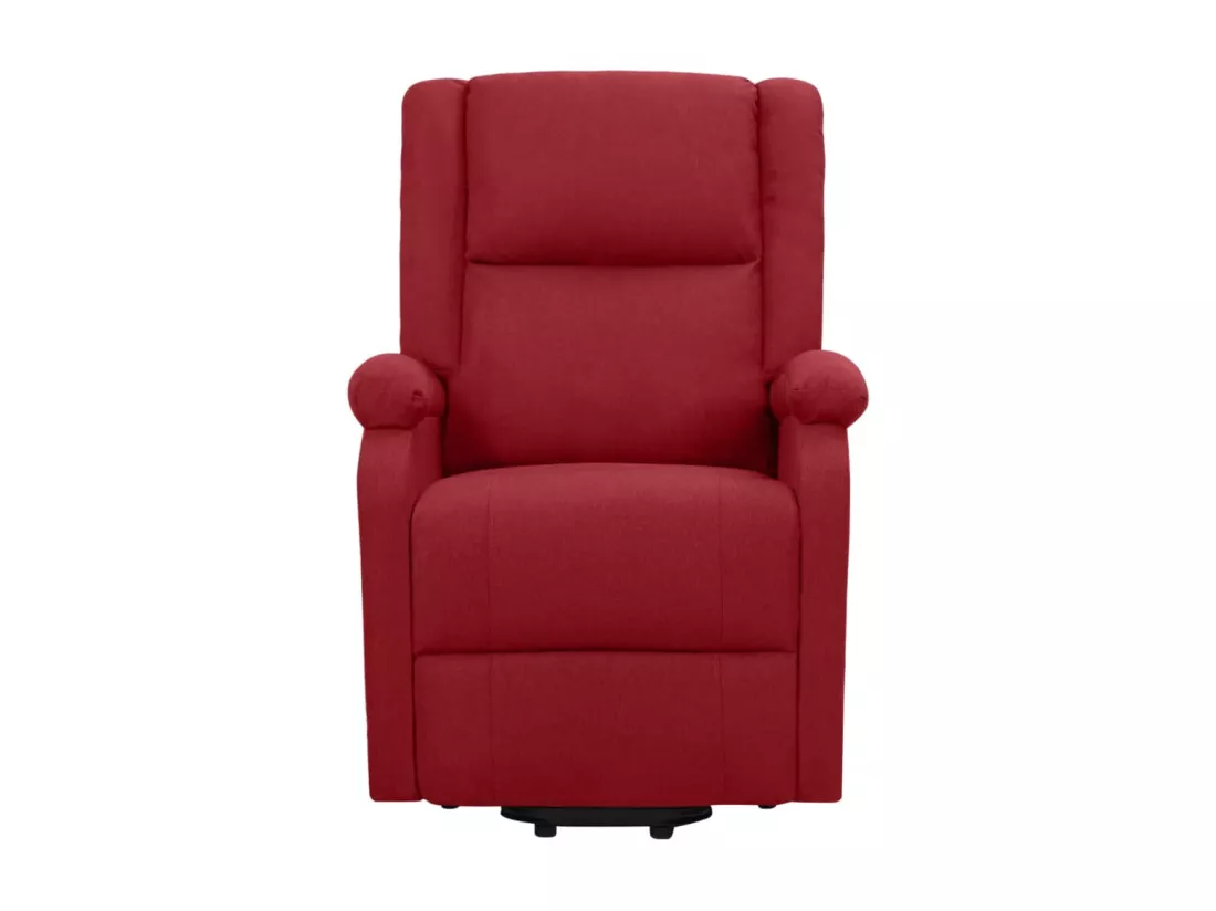 Prolenta Premium - Fauteuil de massage Rouge bordeaux Tissu