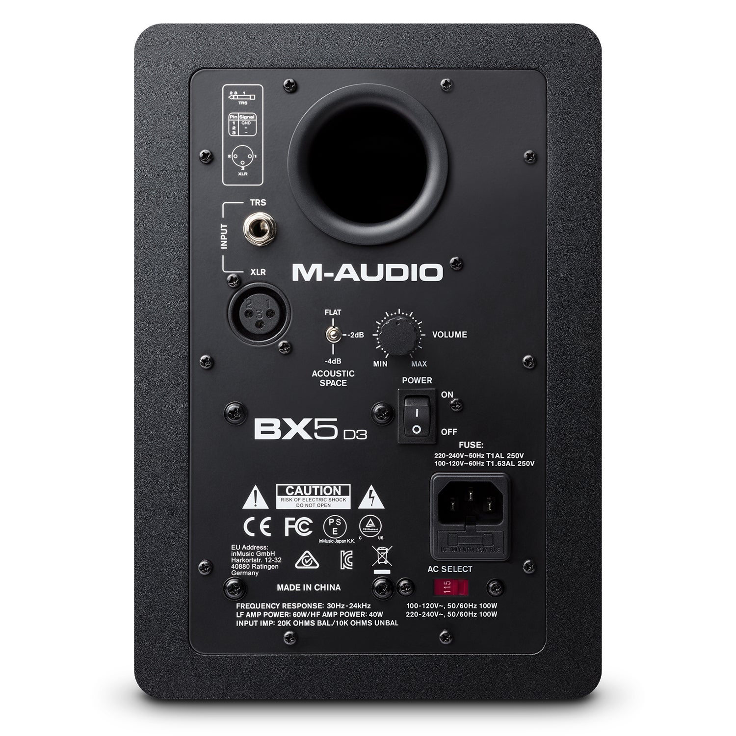 M-Audio BX5 D3 actieve studiomonitor (per stuk)