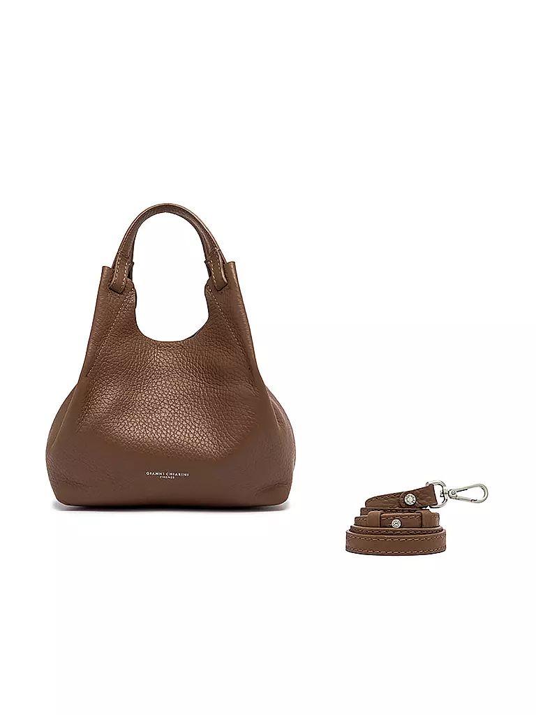 GIANNI CHIARINI Ledertasche - Hobo Bag DUA  braun