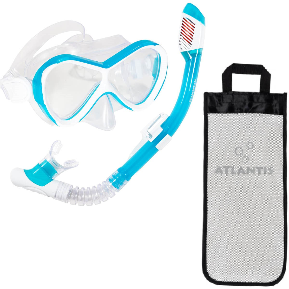 Atlantis Abaco Snorkelset - Blue