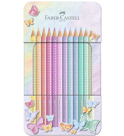 Faber-Castell Buntstifte - Grip - 12 st. - Pastel