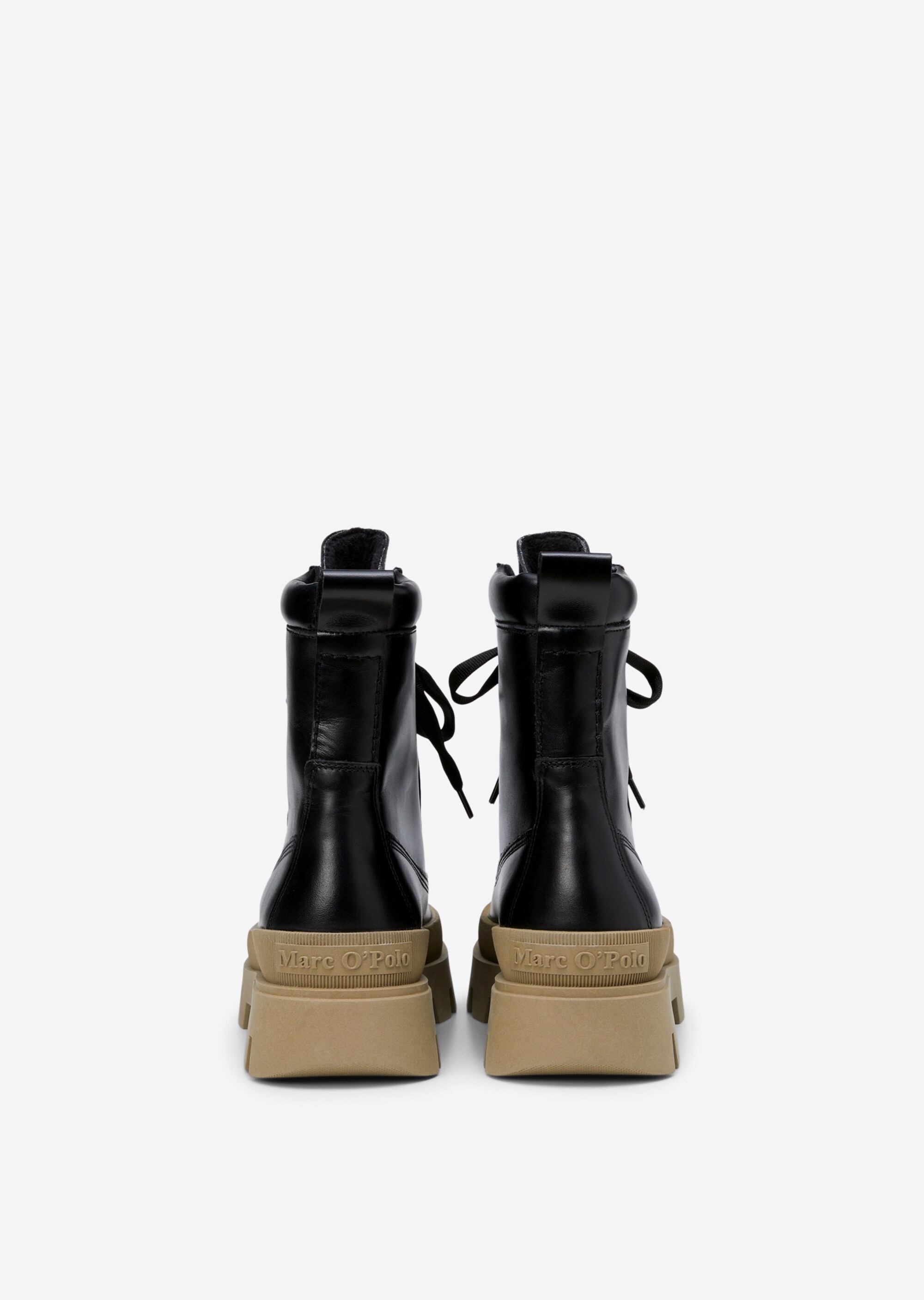 Schnürstiefel mit flauschigem Futter