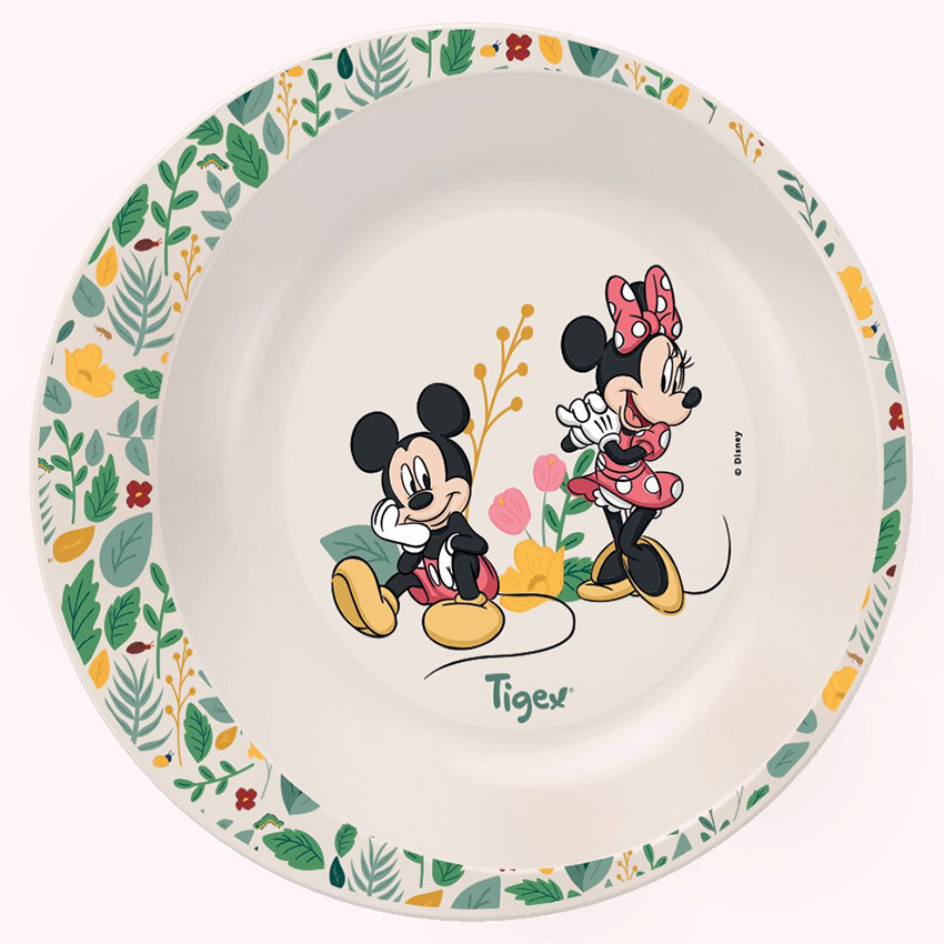 Assiette creuse Mickey et Minnie
