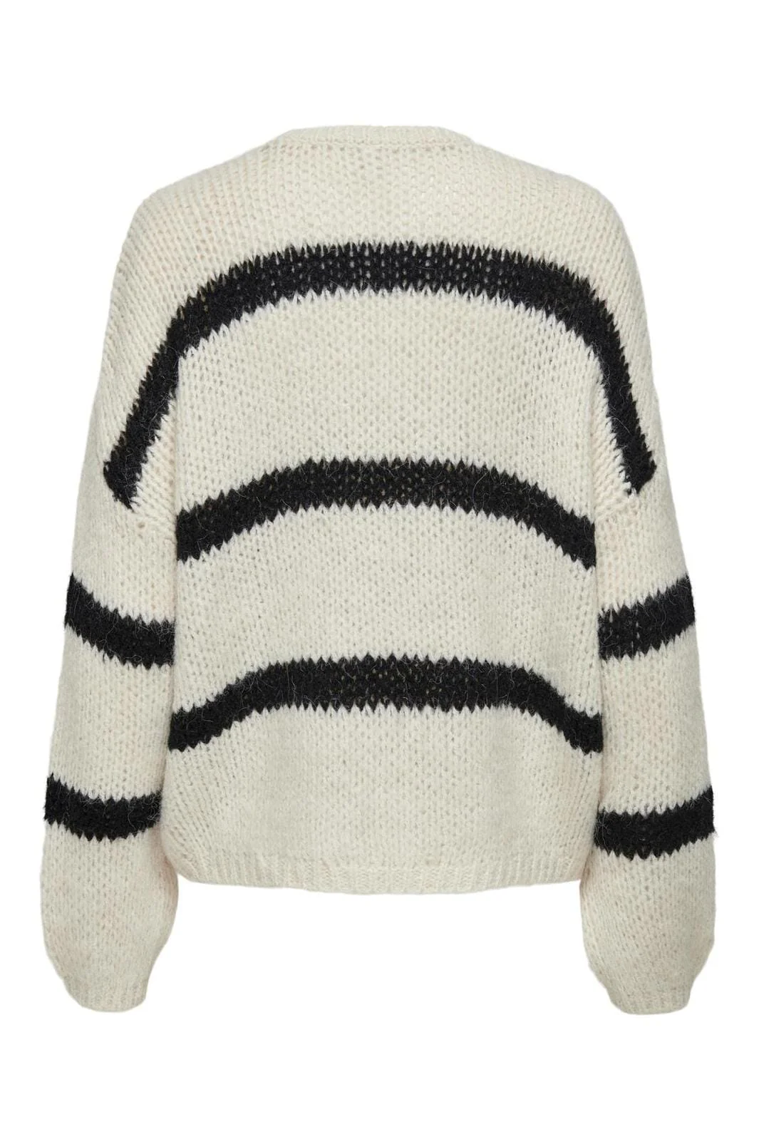 Only Onljackie Ls Pullover Knt 4552779 pearled ivory black