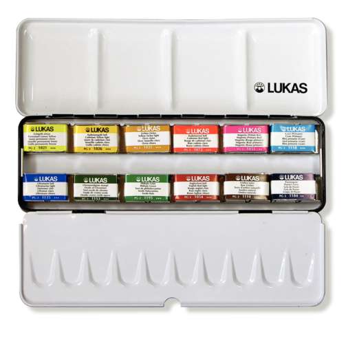 LUKAS Aquarell 1862 Aquarellkasten