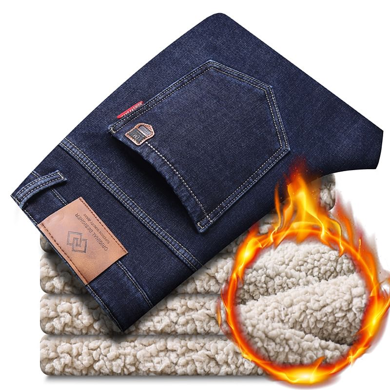 Denimic - Mid Rise Washed Straight Leg Jeans