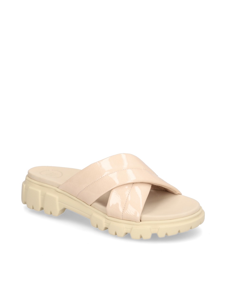 Lackleder Pantoffel