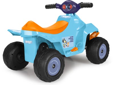 FEBER Bluey Firehjuling, Blå/Oransje