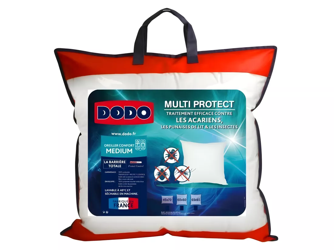 DODO Oreiller MULTIPROTECT - 65 x 65 cm