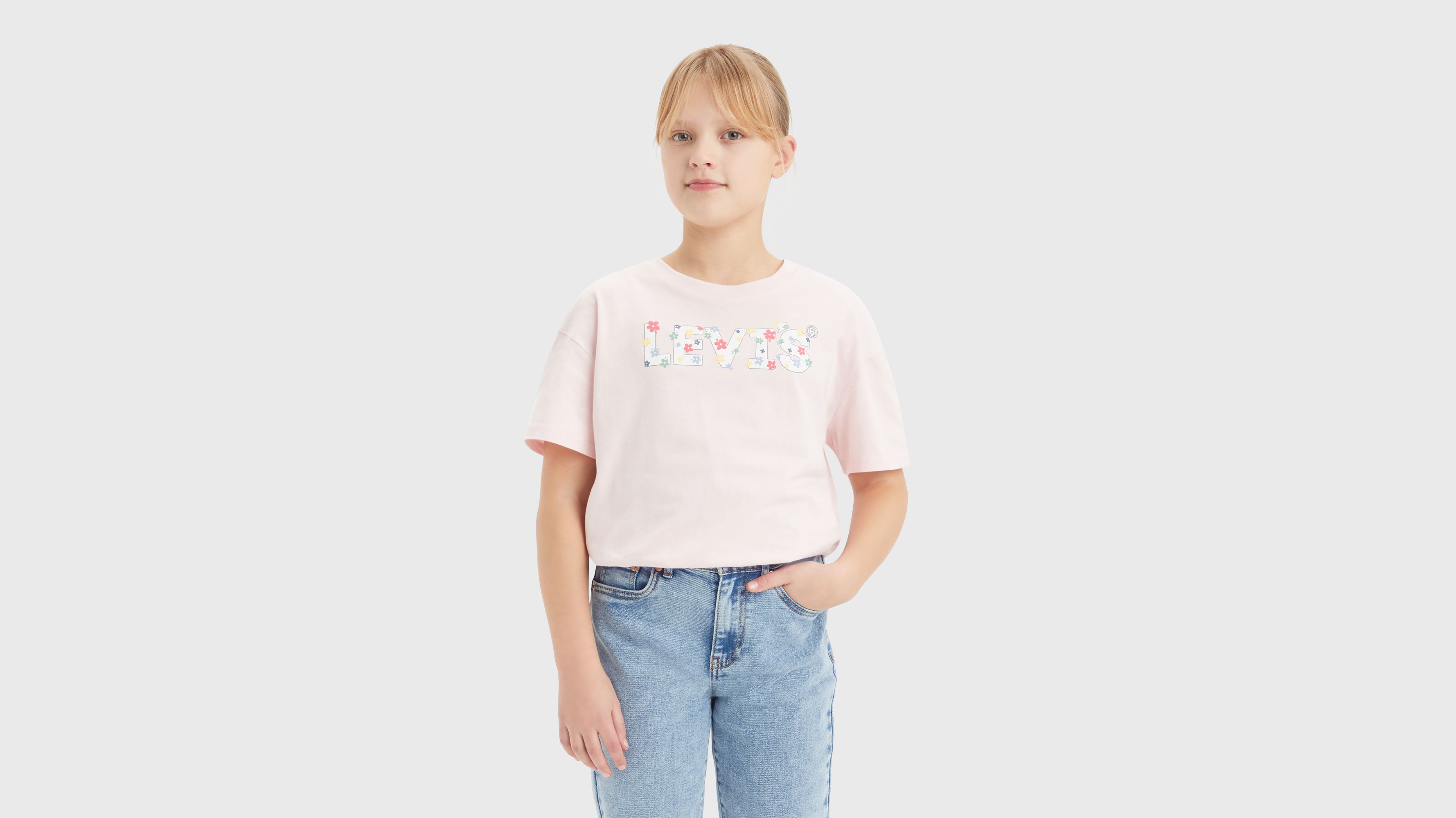 Ado haut Fleur Meet And Greet - Chalk Pink - Rose