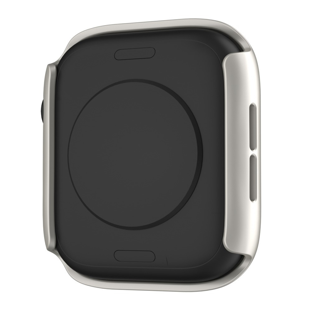 Apple Watch (41 mm) Hardcase Bumper   Display Schutzglas (IP68) - Grau