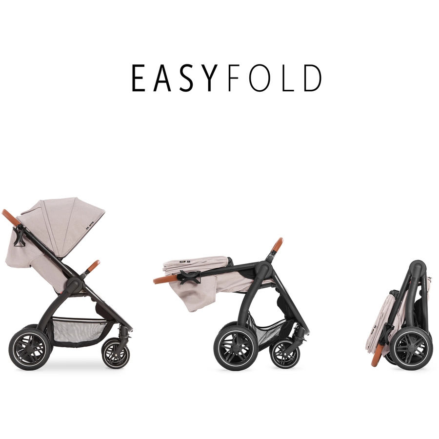 hauck Buggy Uptown Melange Beige