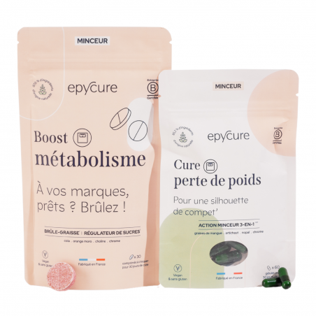 Epycure Laboratoire Pack Duo Brûle graisse 3 mois