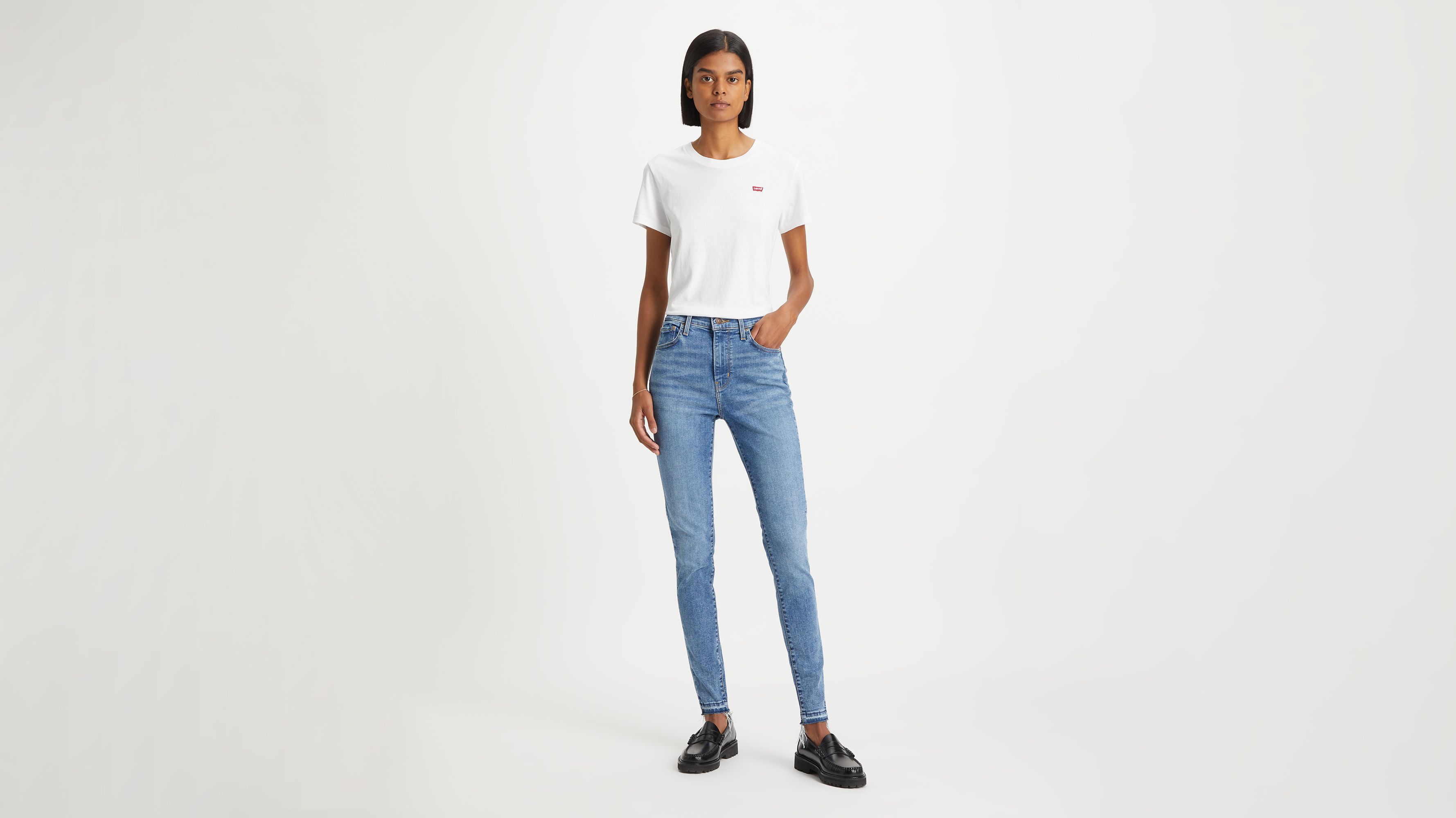 Jean 720™ Taille Haute Super Skinny - Indigo Worn In - Bleu