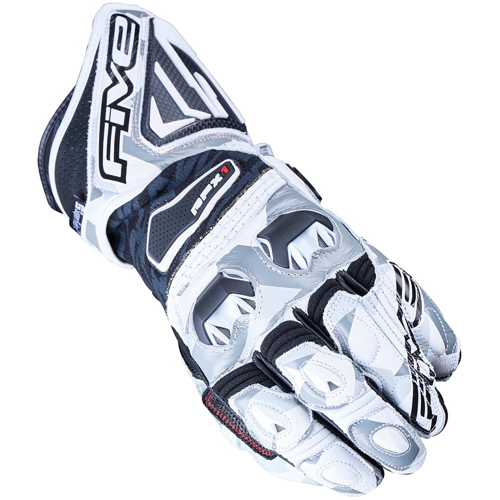 Five - Gants RFX1 Replica Noir / Camouflage Blanc