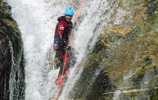Canyoning in Sonthofen als Abenteuergeschenk| mydays