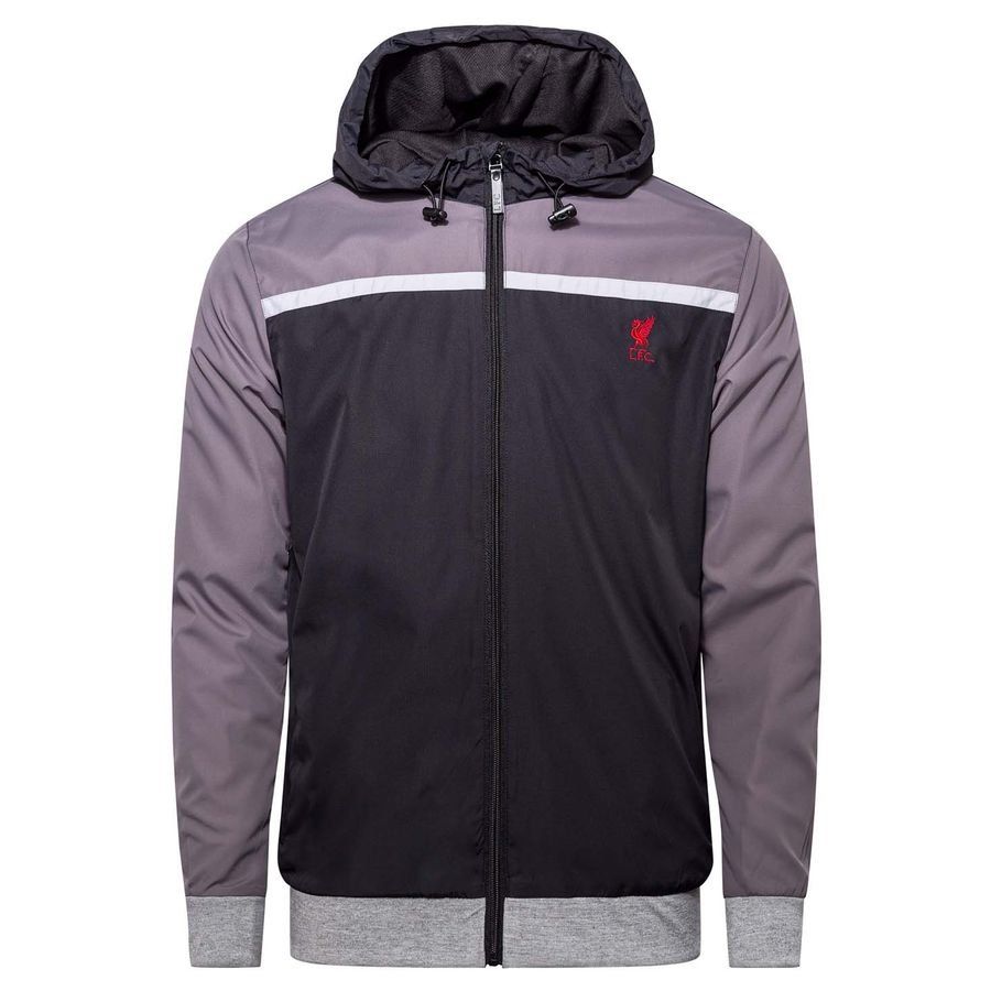Liverpool Coupe-Vent Colour Block Windcheater - Noir/Gris