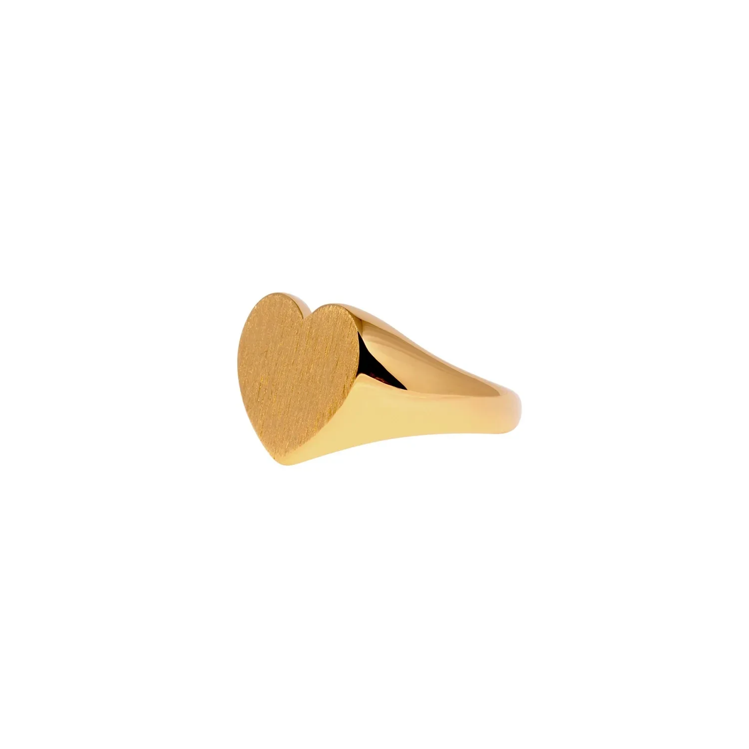 IX Studios IX Heart Ring 22 kt. Forgyldt Sølv DMN0348GD
