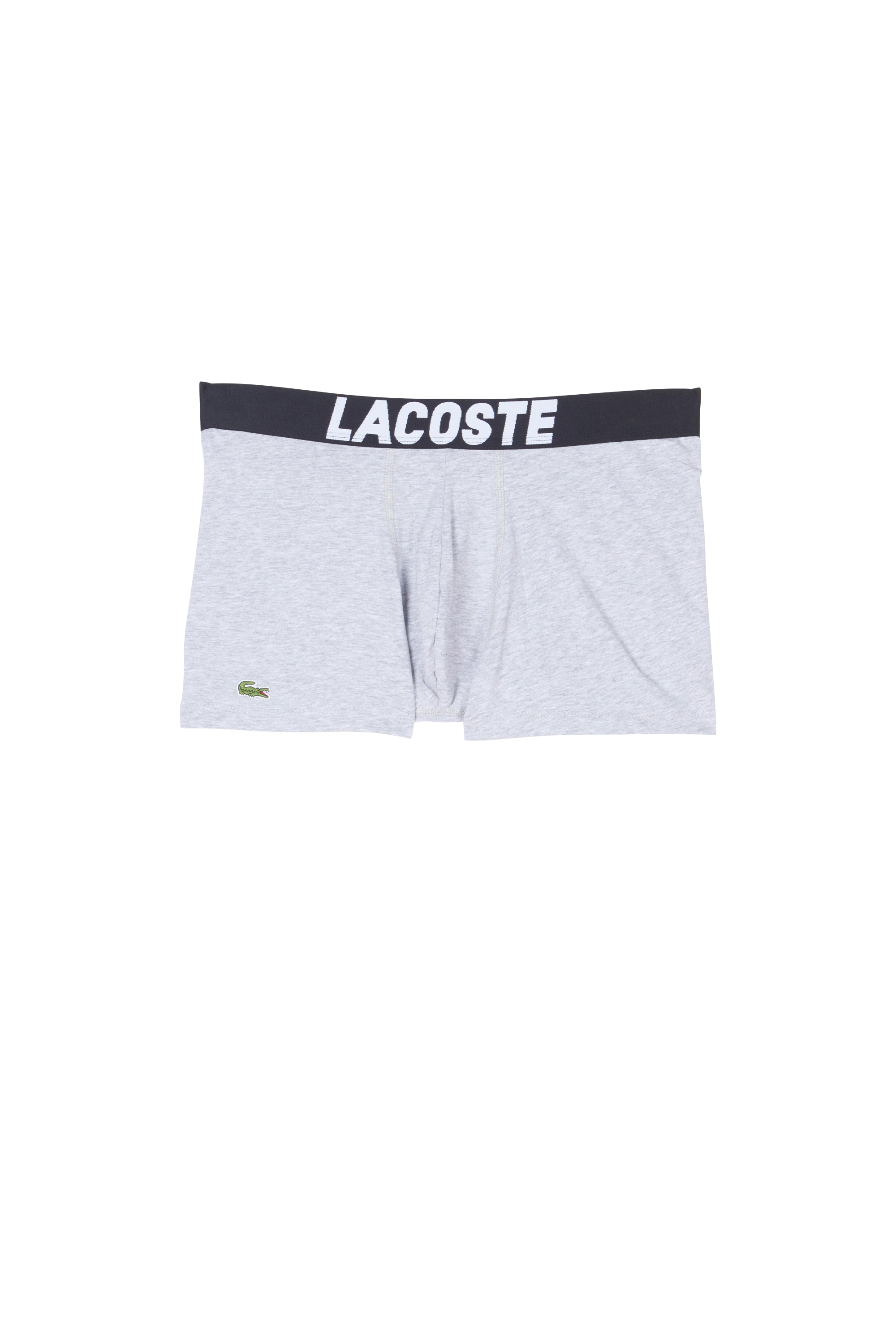 LACOSTE Boxers BOXE 5H2083-00 TRUNKS 3P NUA BLACK/WHITE Multicolore