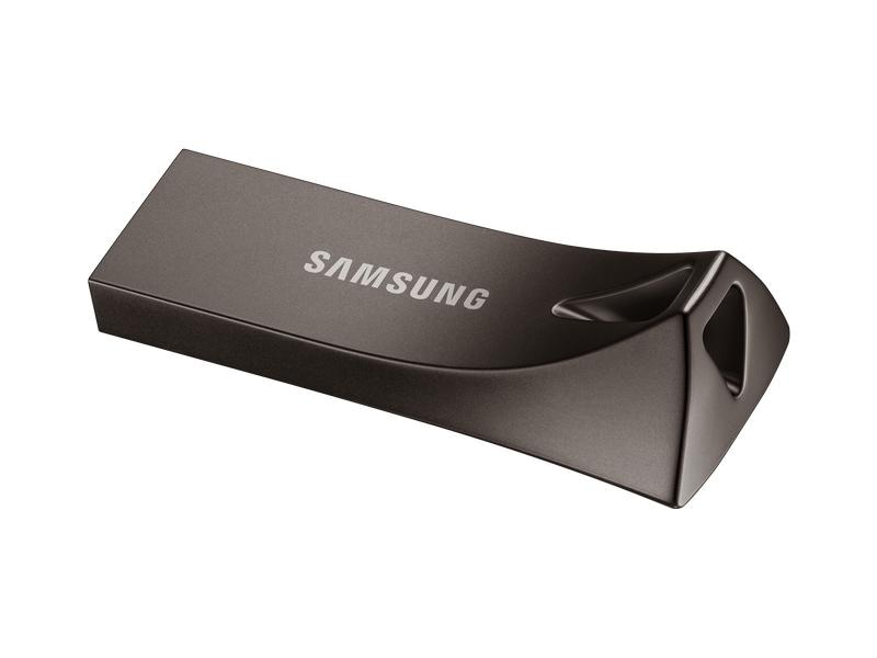 Samsung USB-Stick Bar Plus Titan Grau 128 GB USB-Stick mit 128 GB Speicherkapazität und  Lesegeschwindigkeit