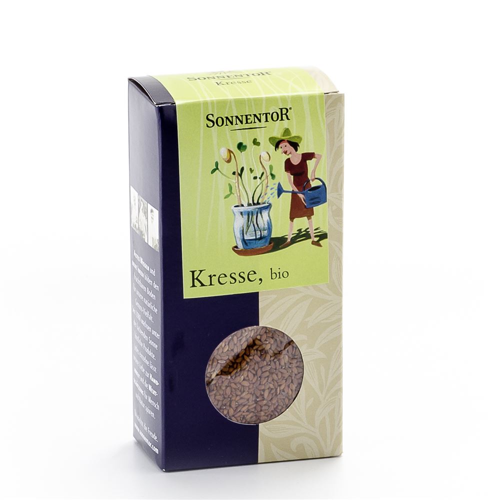 SONNENTOR Keimsaat Kresse<br>120 g, Beutel, BIO