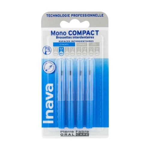 Mono Compact ISO1 0,8mm 4 brossettes interdentaires