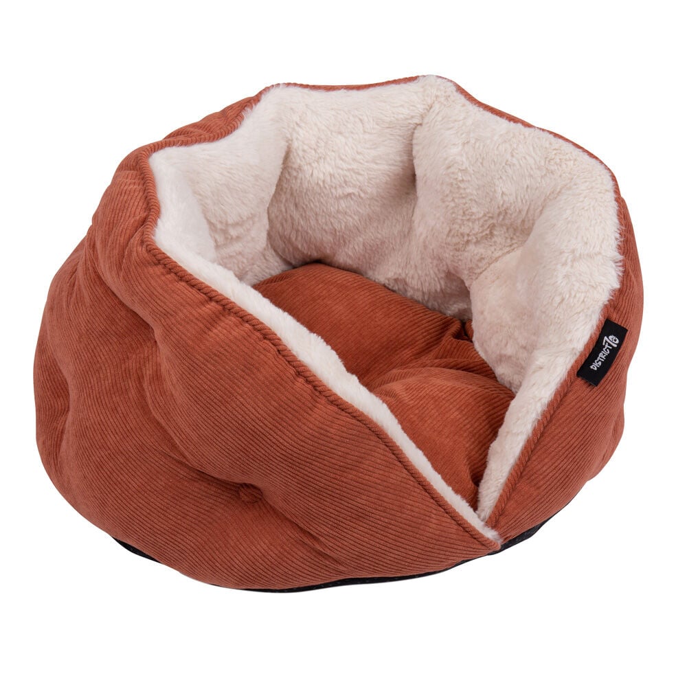 District 70 Tuck - Kattenmand - Terra/Roze - 50x50x30 cm