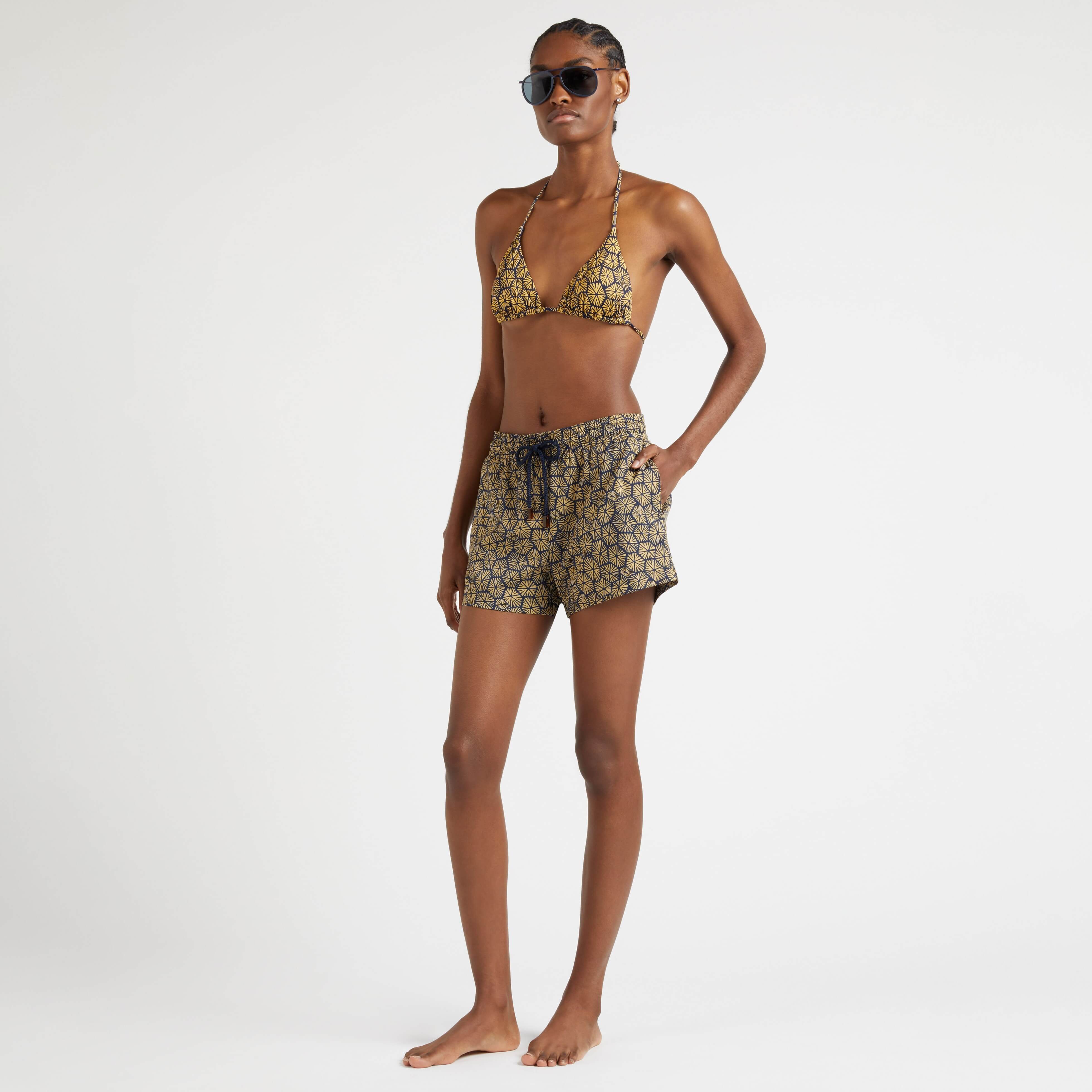 Haut de Maillot de Bain Triangle Femme Carapaces