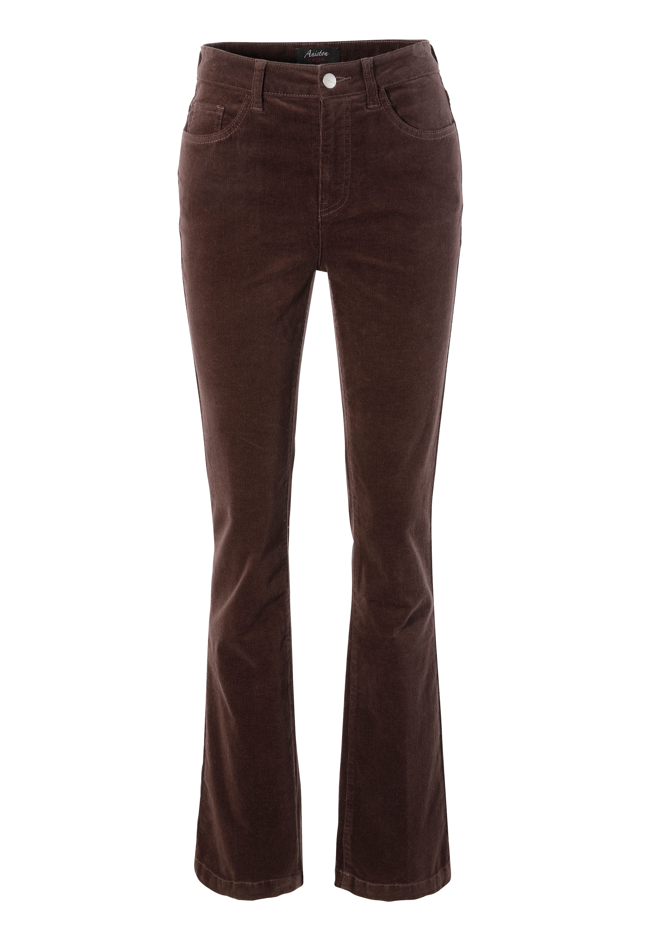 Aniston CASUAL Cordhose  in trendiger Bootcut-Form