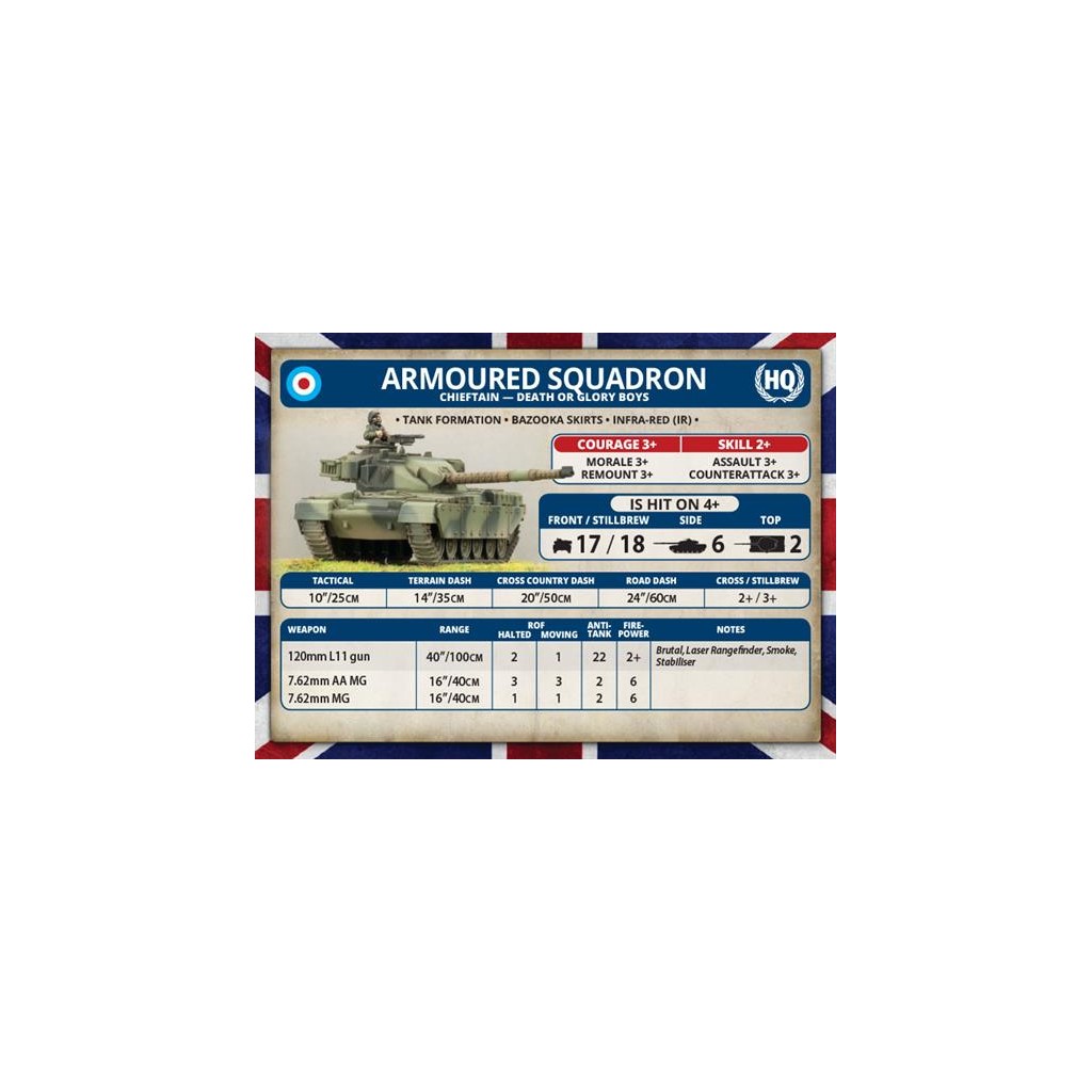 Team Yankee - Chieftan Armoured Troop
