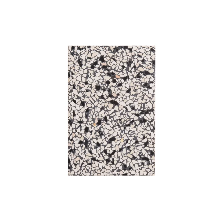 OK Design - Confetti Schneide- und Servierbrett Small, schwarz & elfenbein