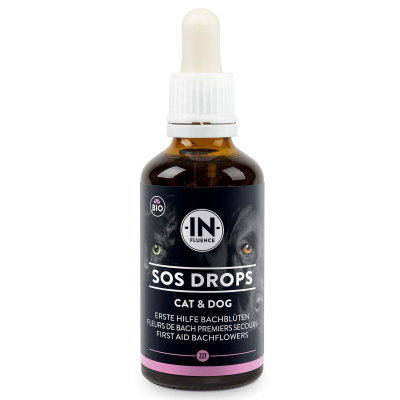 In-Fluence SOS Tropfen Erste Hilfe Bachblüten 50ml